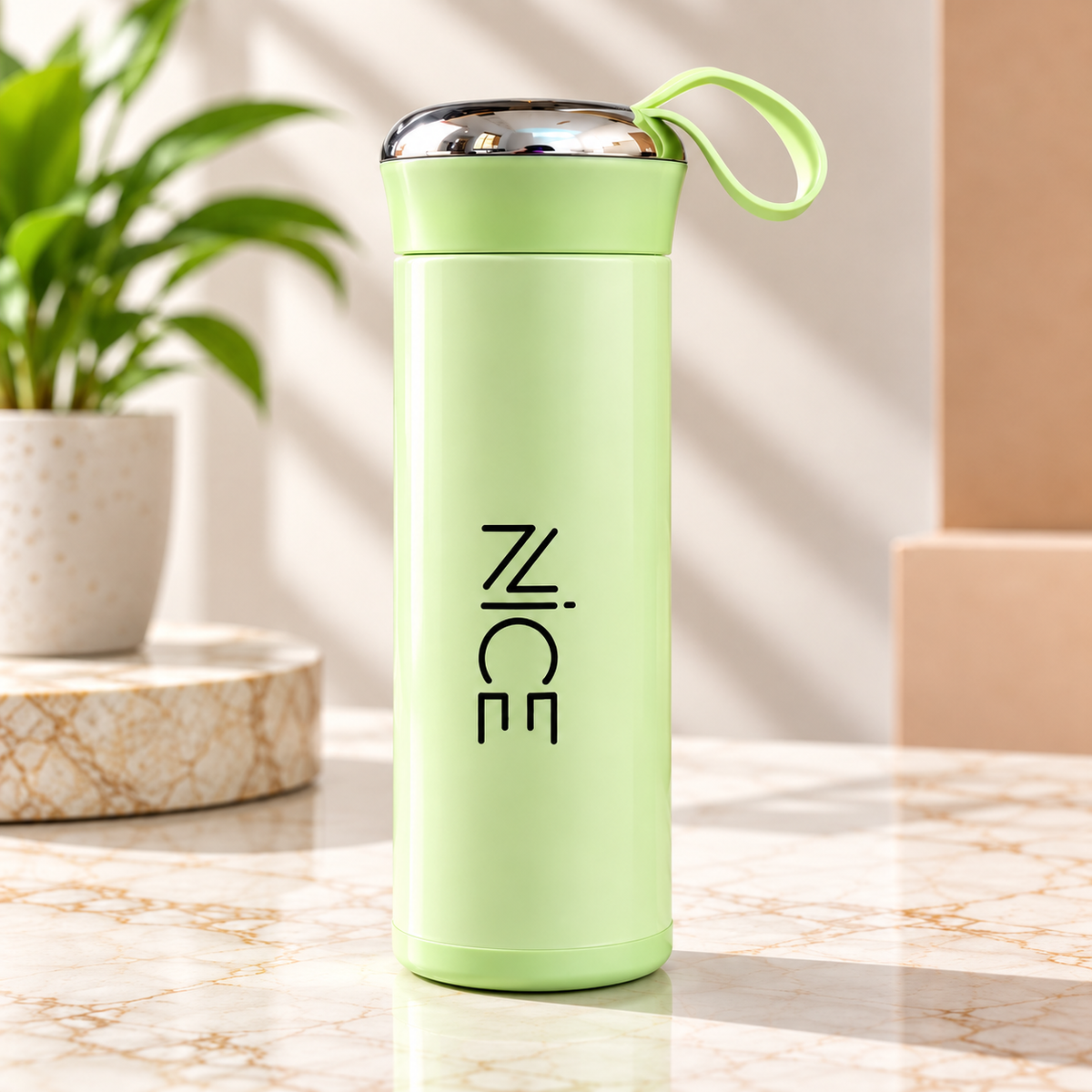 Insulated Water Bottle with Carry Handle