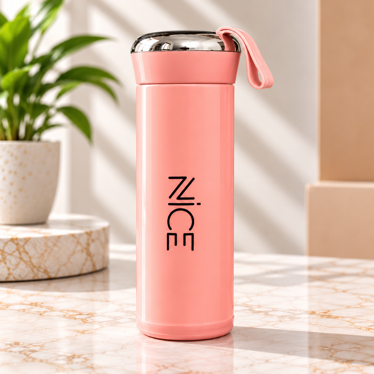 Insulated Water Bottle with Carry Handle