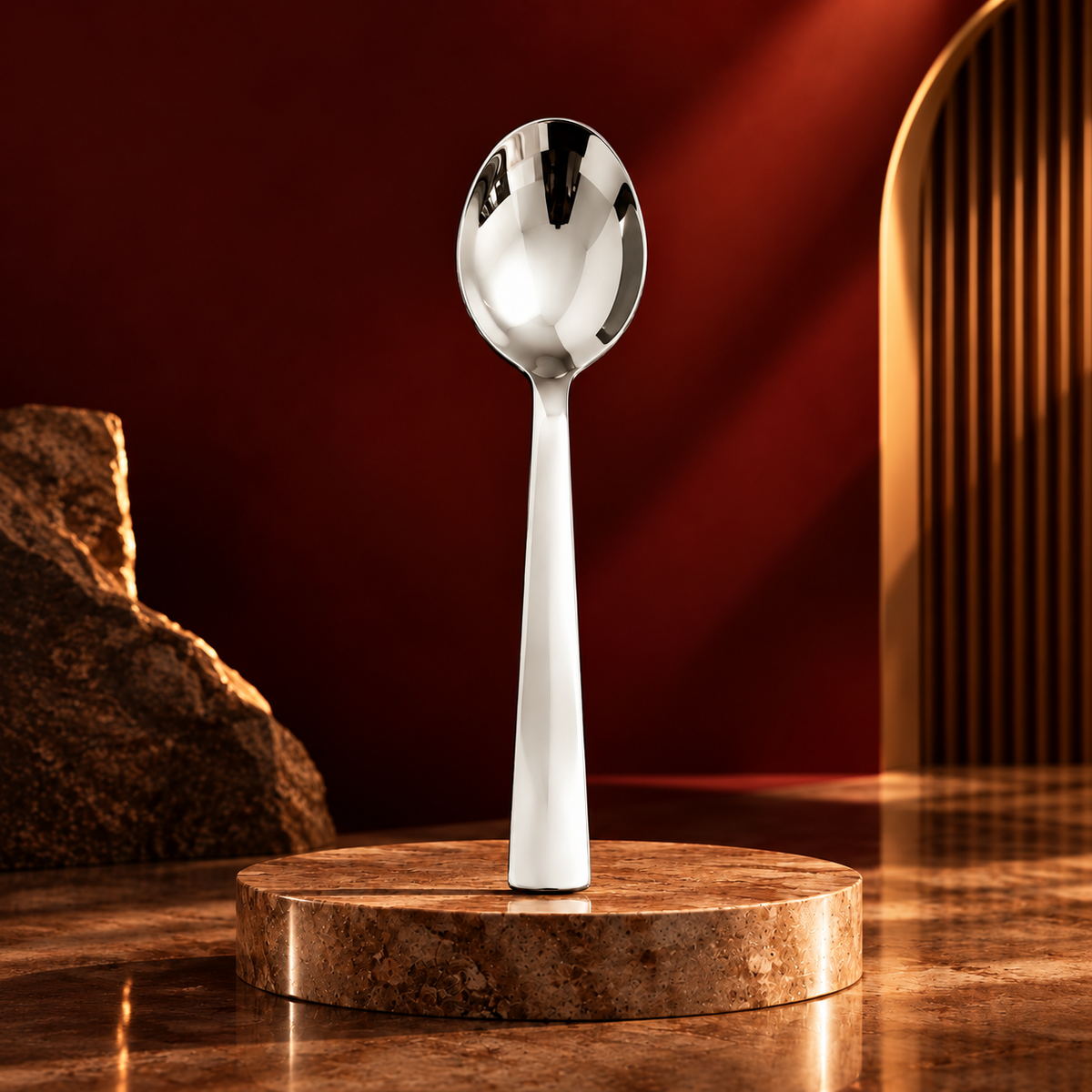 12-Piece Stainless Steel Spoon Set