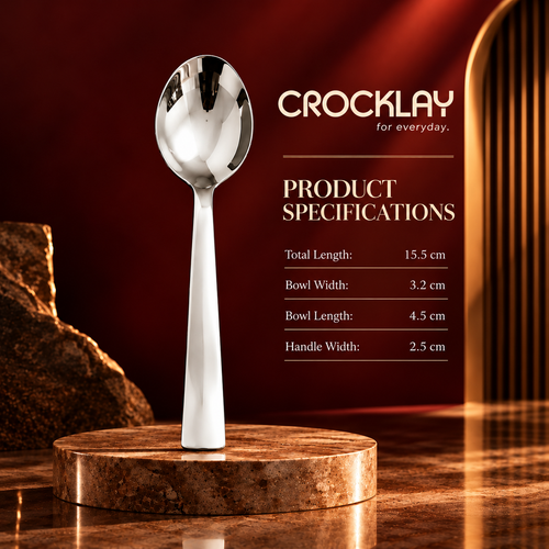 12-Piece Stainless Steel Spoon Set